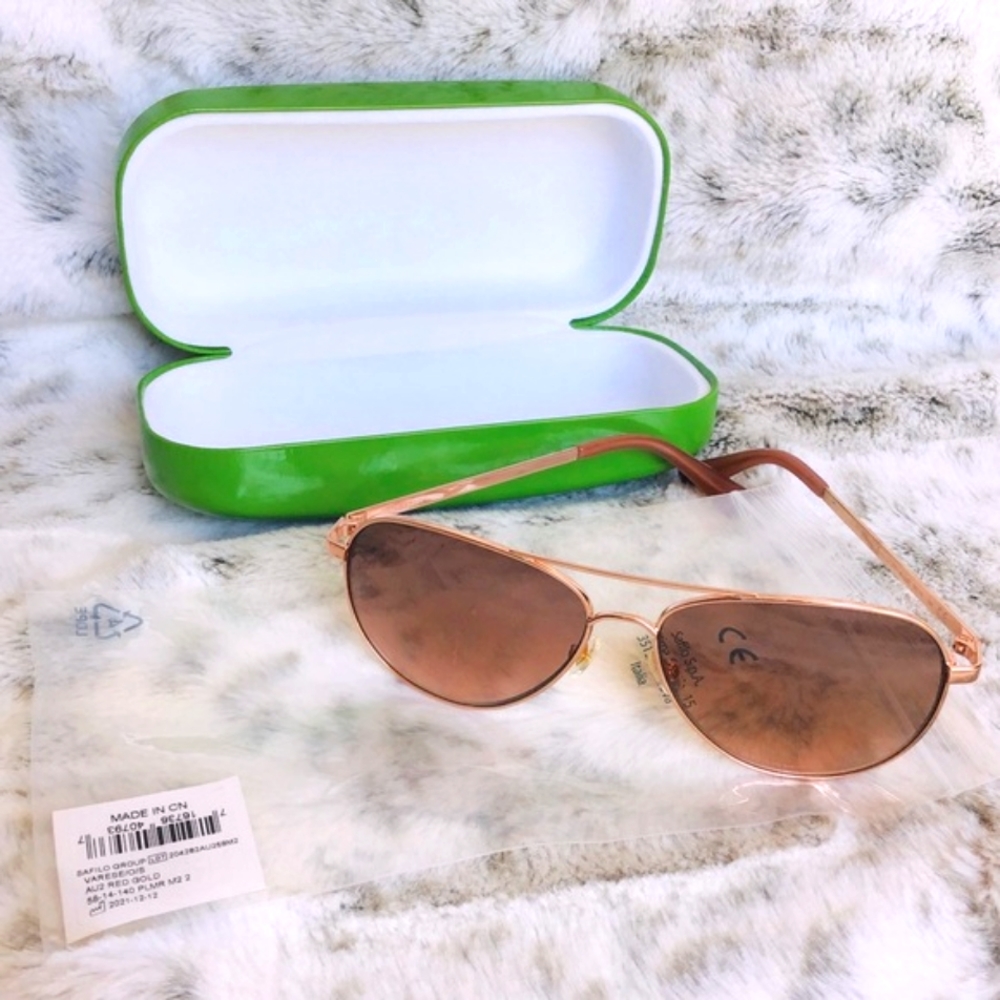 KATE SPADE Varese Aviator Sunglasses NWT